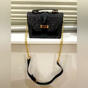 Sparkly Black Night Out Bag